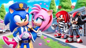 СОНИК‑ПОЛИЦЕЙСКИЙ влюбляется в ЭМИ? Какой скрытый план у ШЭДОУ?