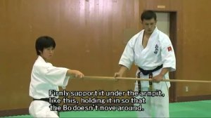 Осиро но Кон (техника) - Ката Карате Кёкусинкай (Oshiro no Kon Explanation - 大城の棍)v.1