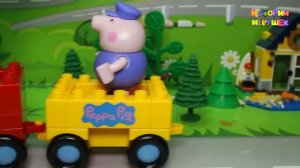 Видео с игрушками для детей развивающее - Внимательность за рулем.