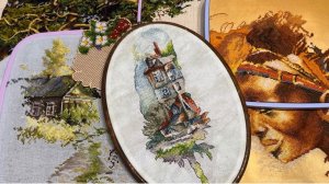 Вышивка крестом/«Открытка из Норы» от Овечкиных Забав/СП/Процессы