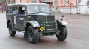 Динамический показ штабной машины  Humber Heavy Utility, выставка «Моторы Войны», 11 апреля 2026