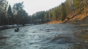 Сплав по реке Держа на SUP бордах 28 марта 2026 года