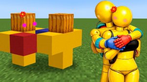 Аддон Poppy Playtime ДЕВУШКА-ИГРОК ❤️ ИГРОК в MINECRAFT!