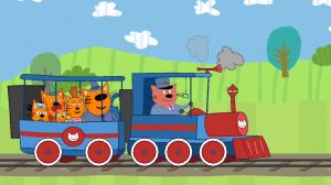 Мультфильм Три Кота - Чёрное Море / Смотреть Три Кота / Три Кота Игра Three Cats