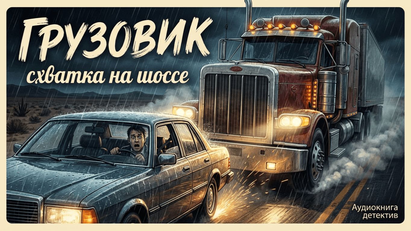 Один на шоссе против монстра на колесах в аудиокниге 