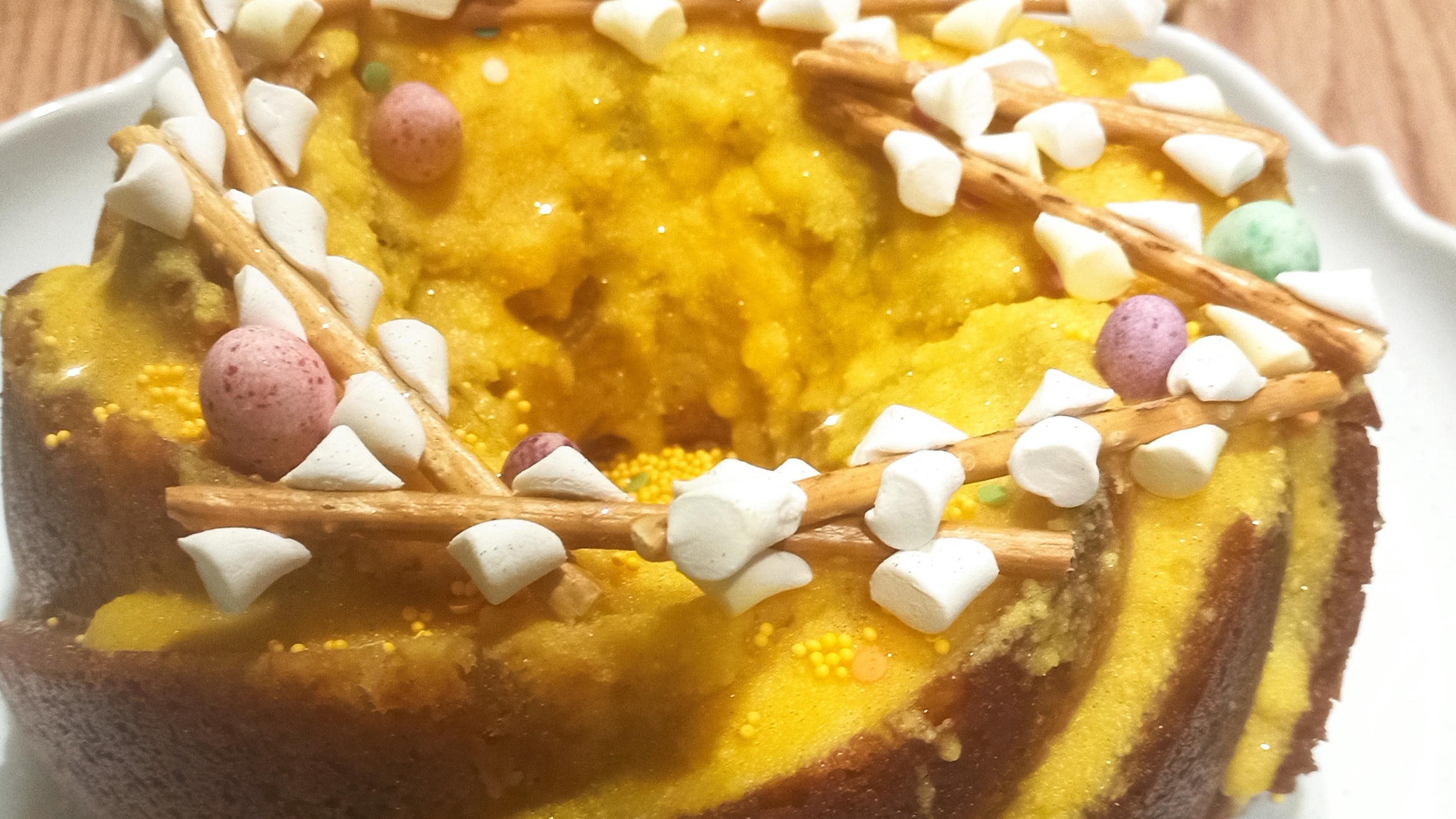 Пасхальный венок! Выпечка.