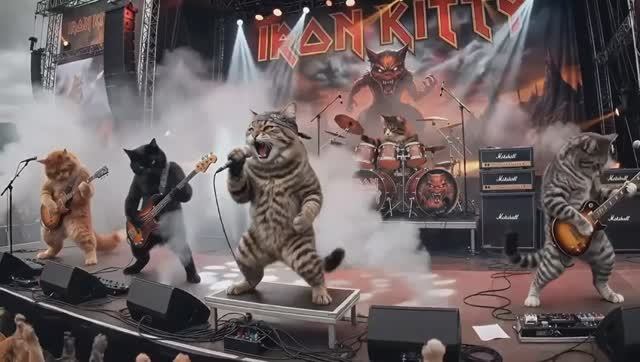 IRON KITTY - Wasted Meows