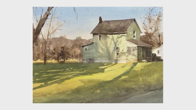 Как создать свет в акварели — пошаговая инструкция