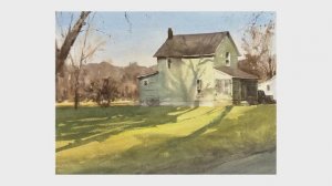 Как создать свет в акварели — пошаговая инструкция