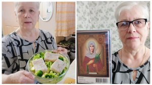 "Жизнь на пенсии".. Приготовила ужин.))Опять получаю подарки.