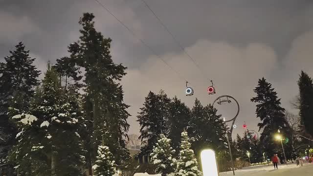 Удивительная канатная дорога ВДНХ «Воздушный трамвай»