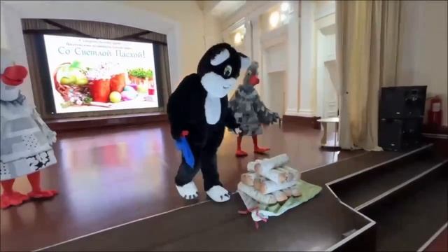 Народный театр ростовых кукол ,,Гулливер,, в школе №18 имени Валерия Болотова