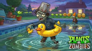 Зомби против растений! Plants vs Zombies ПвЗ PvZ Растения против Зомби