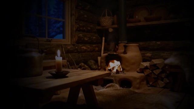✨Ночь у очага — треск дров для расслабления и сна