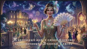 Живописный арт в стиле фэнтези, вдохновленный «Великим Гэтсби"