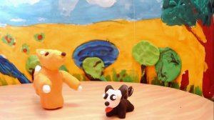 Как собачка нашла еду