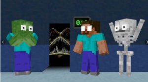 Роблокс против Майнкрафта, но это битва монстров MINECRAFT НА РУССКОМ КОМПОТ ДАКПЛЕЙ НУБ И ПРО