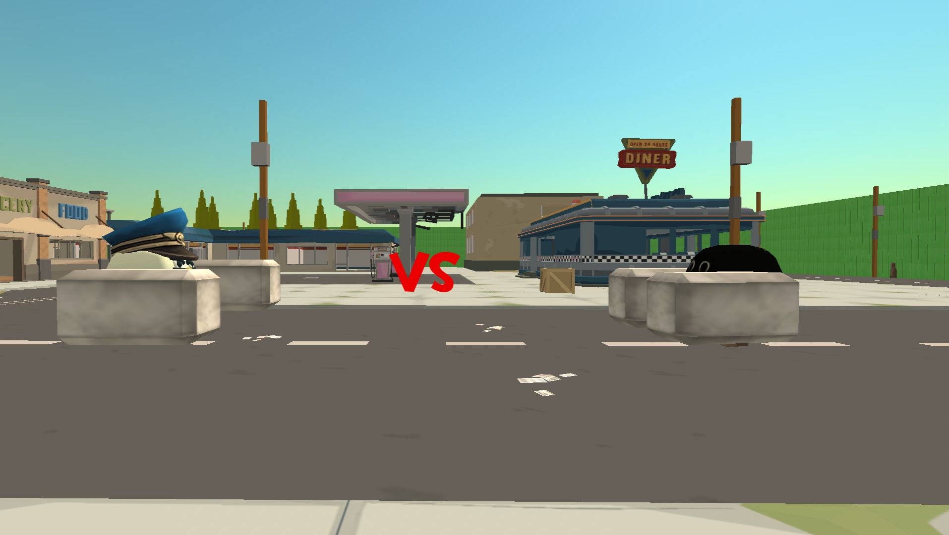 Sсp-890 vs полицейского