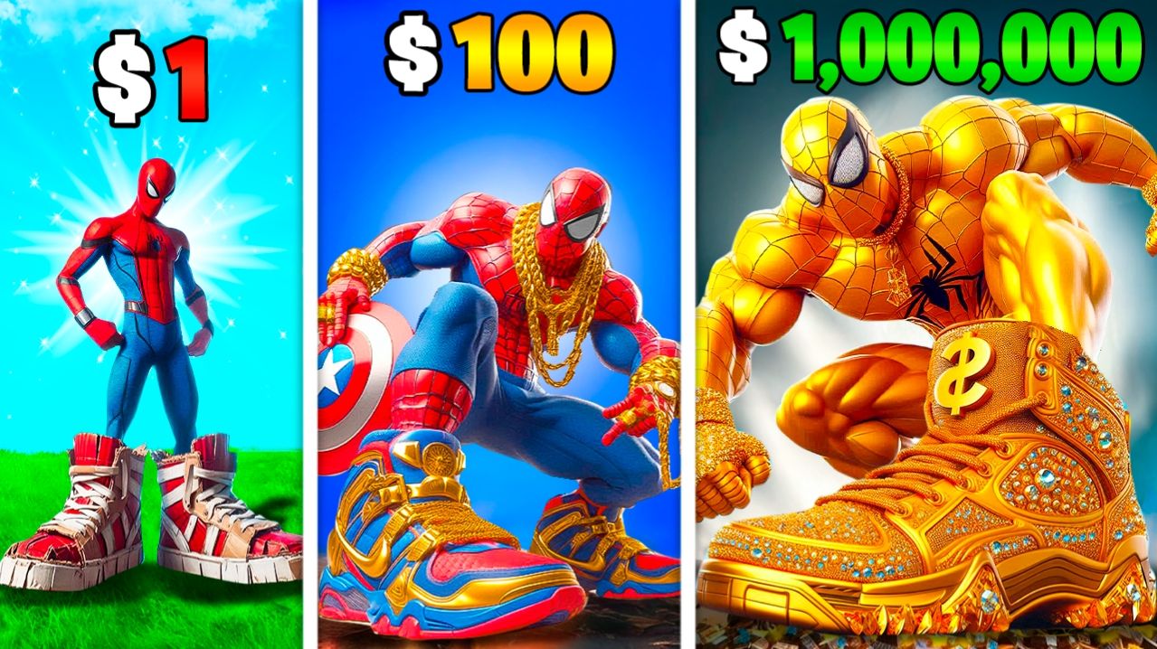 Прокачал Кроссовки Человека Паука в ГТА 5!