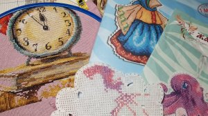 Рукодельные будни апреля. #вышивка крестом