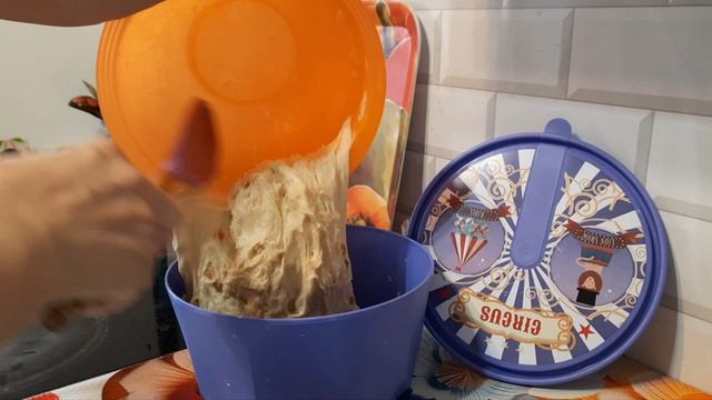 Моё пуховое тесто!