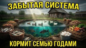 Почему эту систему забыли на 70 лет. Пруд, который кормит семью годами. ✅