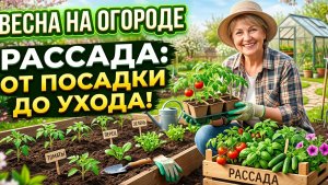 Весна на огороде. Рассада