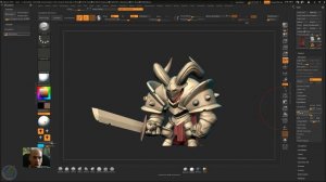 04. Создание пользовательского меню в Zbrush