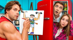 24 часа Живу как Самый Сильный Человек в Мире