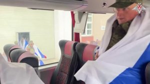 Возвращение военнослужащих ВС РФ