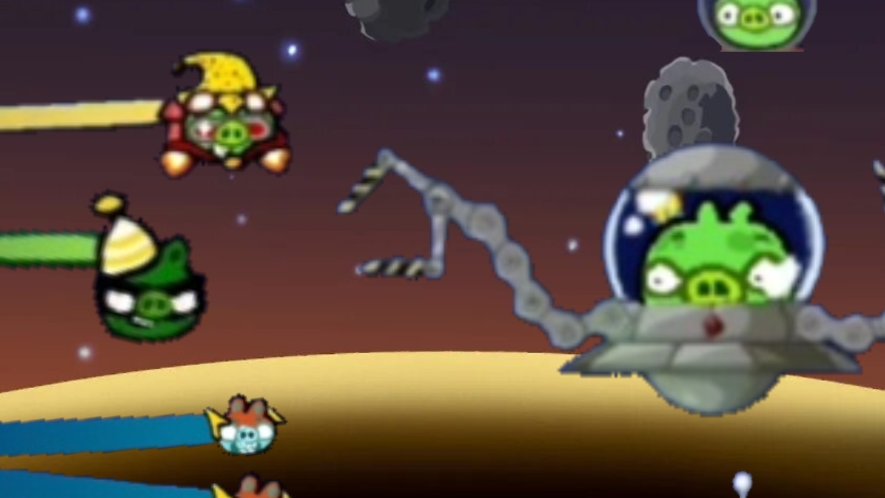 Angry Piggies Green SUS History EXTRA EPISODE Space Level 1-15 Walkthrough|Прохождение|Ab Fan-game