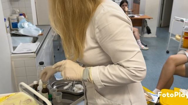 Утренний туалет новорожденного.