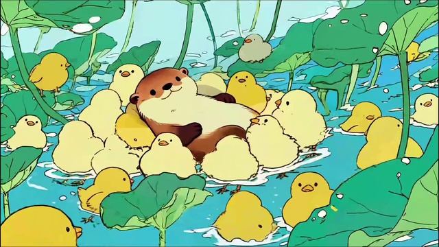 Учеба или отдых в окружении цыплят 🐥 Расслабляющая музыка