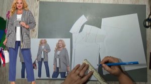 Моделирование. Жакет, который выглядит дорого. Выкройка № 2022.