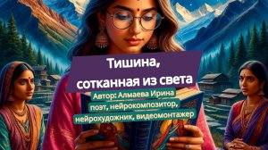 Тишина, сотканная из света. Алмаева Ирина (поэт, нейрокомпозитор, нейрохудожник, видеомонтажер).