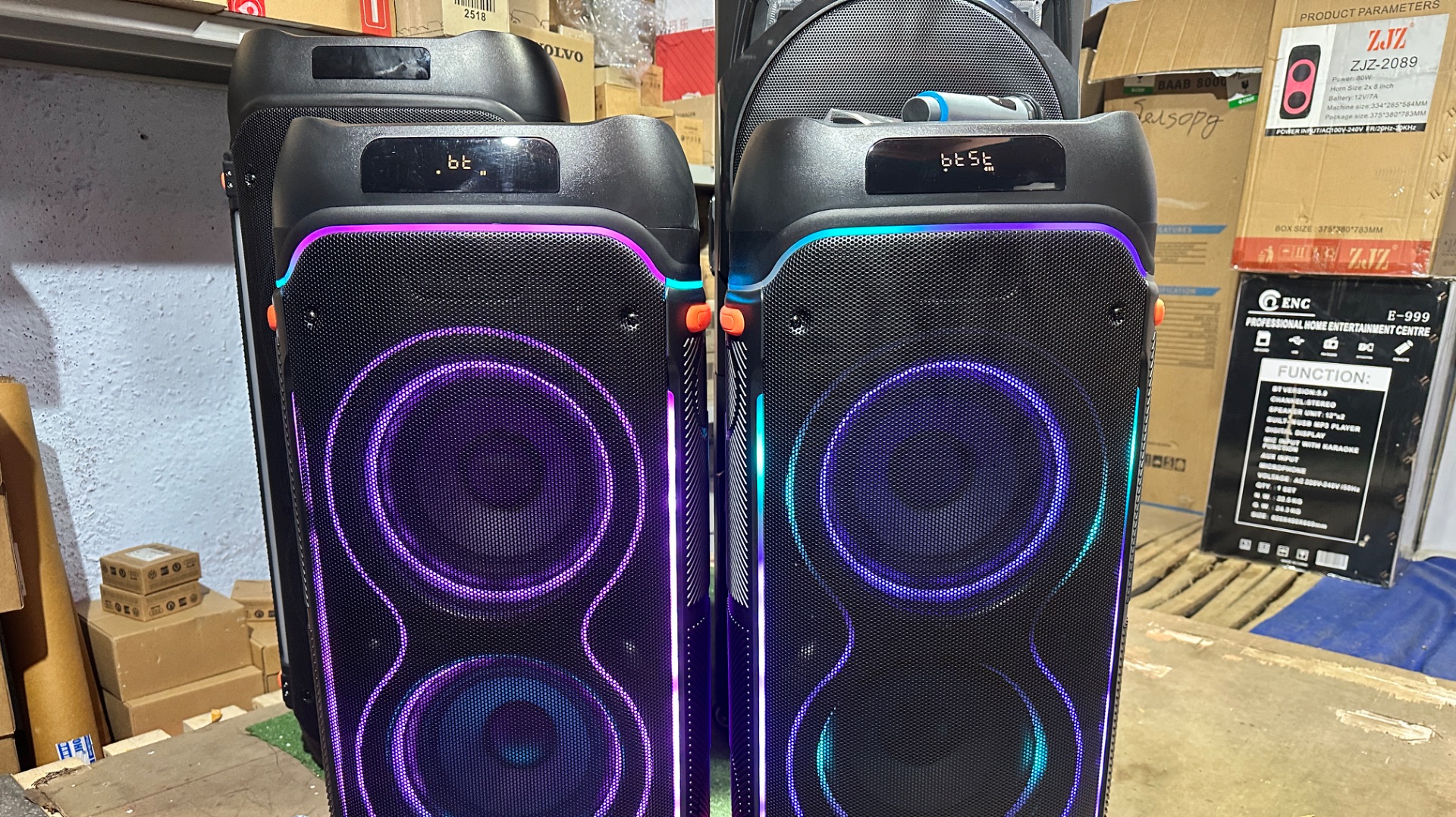 Портативная колонка блютуз караоке Connics 10000