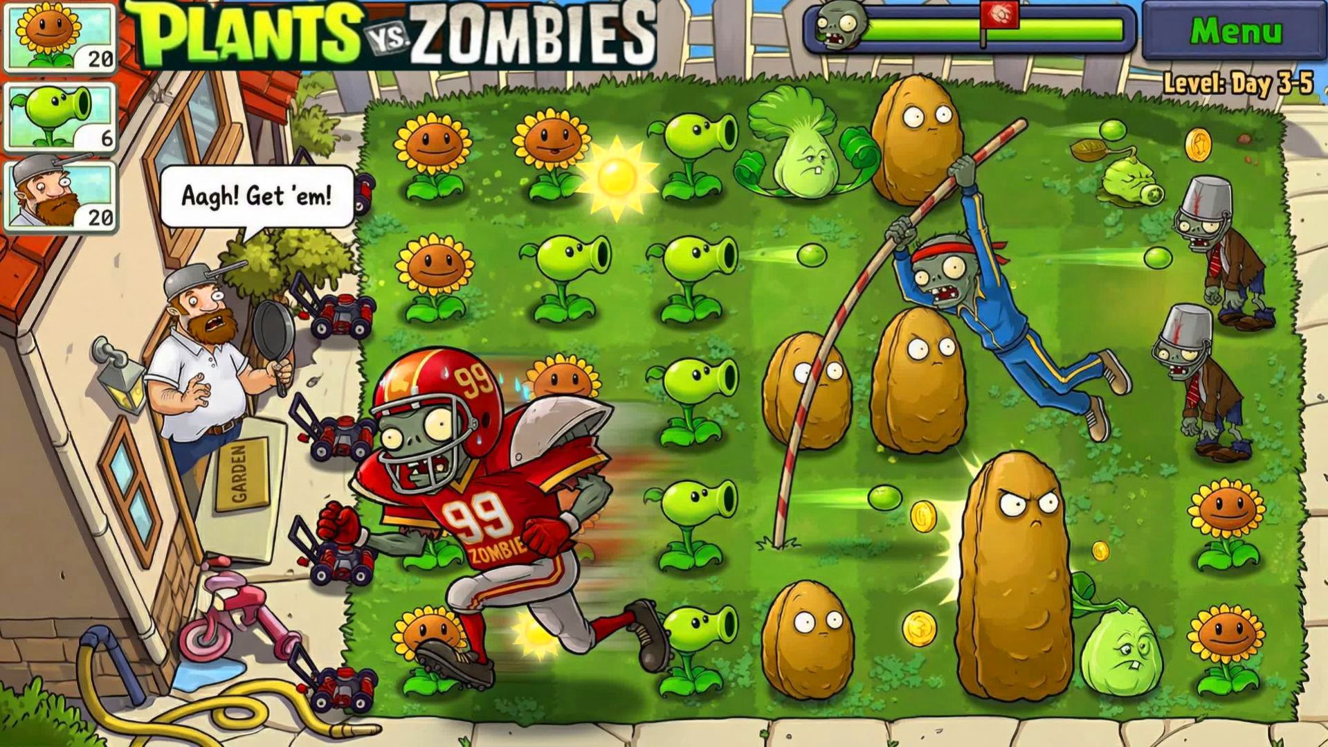 Зомби против растений! Plants vs Zombies ПвЗ PvZ Растения против Зомби