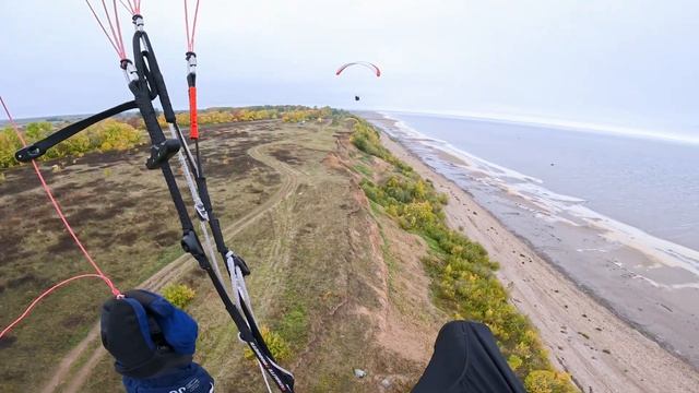 Полёты на параплане в динамике на оз. Ильмень. РФСОО 