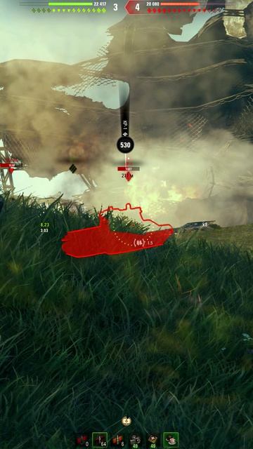 Contriver - 4 Фрагов 10.5K DMG • #wot #Contriver #миртанков