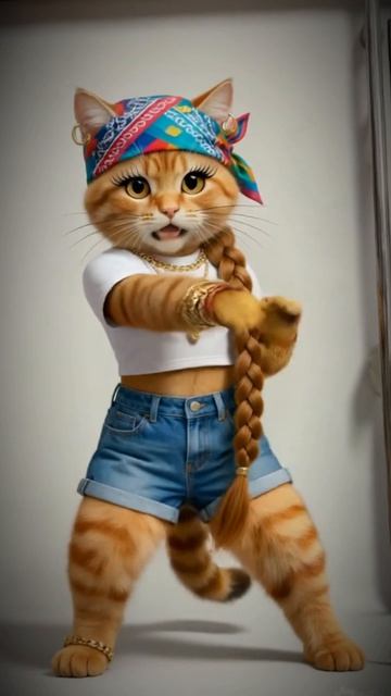 Арам зам зам .Муся-рыжуля исполняет  💃🕺💃