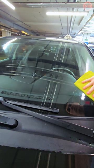 Мойка М3. Нанесение антидождя