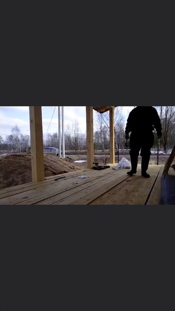 делаю временное ограждение