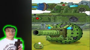 Шаротанк-Гигант отделился от Востока-1 - Реакция на Геранд - Мультики про Танки Gerand разбор теории