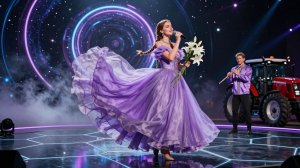 Маруся и Ванька-тракторист. Сиреневое Утро v4-4_DUET_Dreamy Ethereal Ballad Style