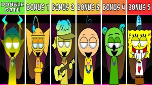 INCREDIBOX SPRUNKI: ВСЕ БОНУСНЫЕ ПЕРСОНАЖИ 💘 DOUBLE DATE! 🎁✨