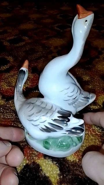 Гуси-Лебеди #гусилебеди #гуси #фарфор #фарфоровыестатуэтки #фарфорссср #фарфороваякукла