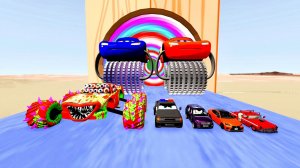 Большой и маленький Молния Маккуин на двух колесах