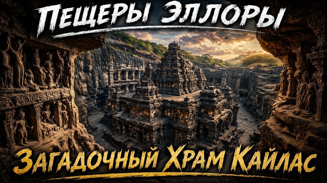 Пещеры Эллоры. Храм Кайлас.