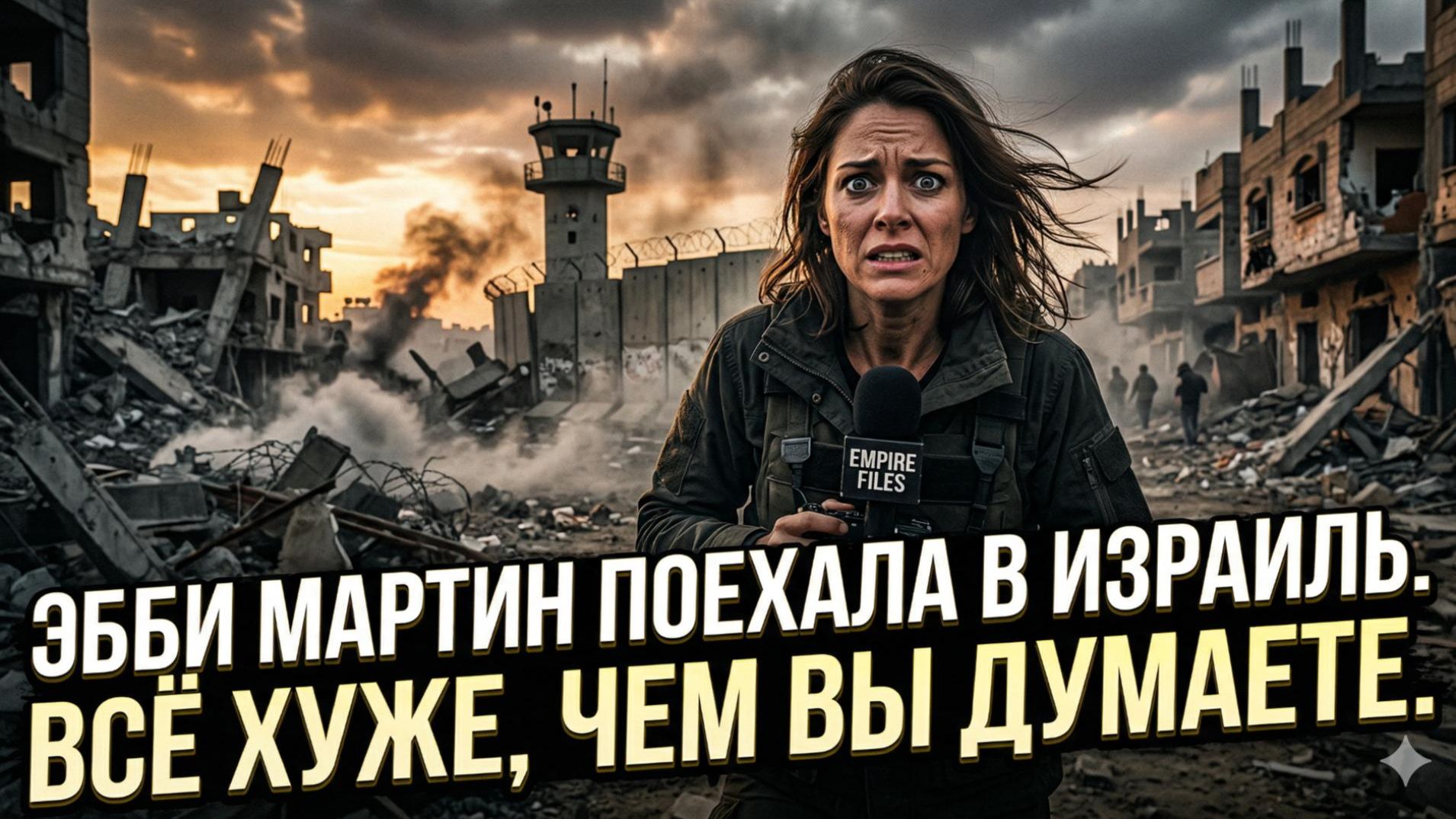 💥 Эбби Мартин в Израиле: «Это кошмар, который скрывают»