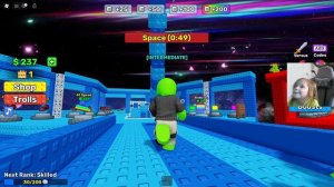 Roblox Полина #2 Строит мосты дальше)